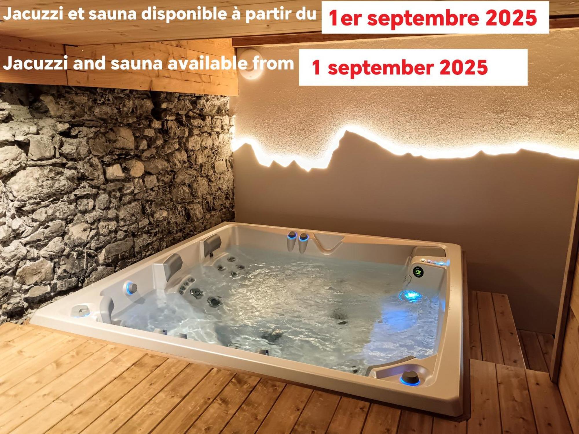 Chez Leon, Jacuzzi Et Sauna Des Le 1Er Septembre 2025 Samoëns Buitenkant foto
